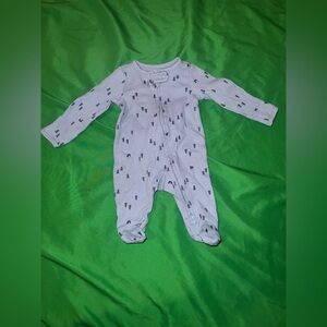 Carter's Blue Footie size Newborn